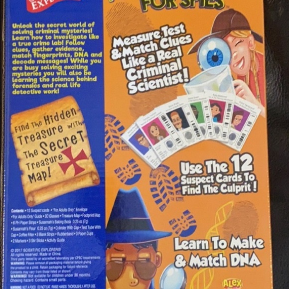 Forensic Science for Spies NIB - Picture 3 of 4